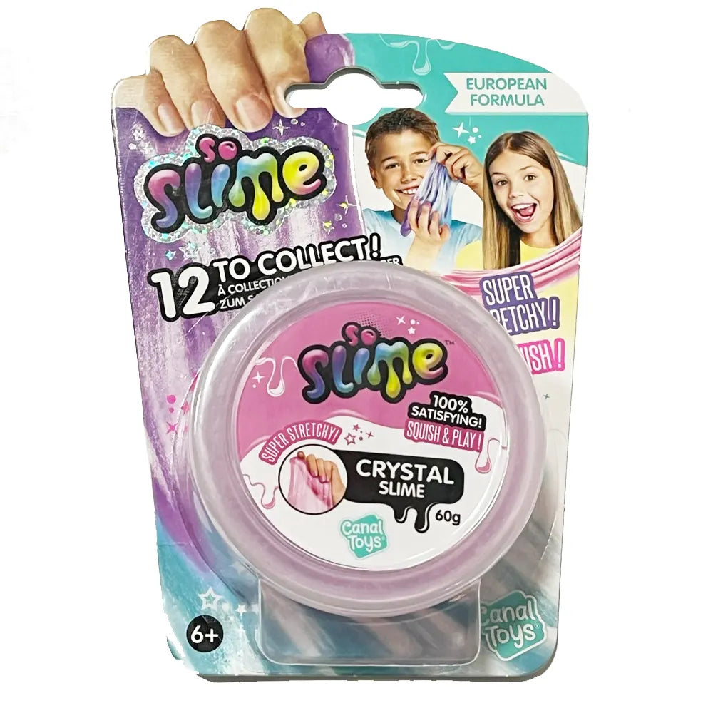 Canal Toys Pot de Slime – Rose Cristal 6A+
