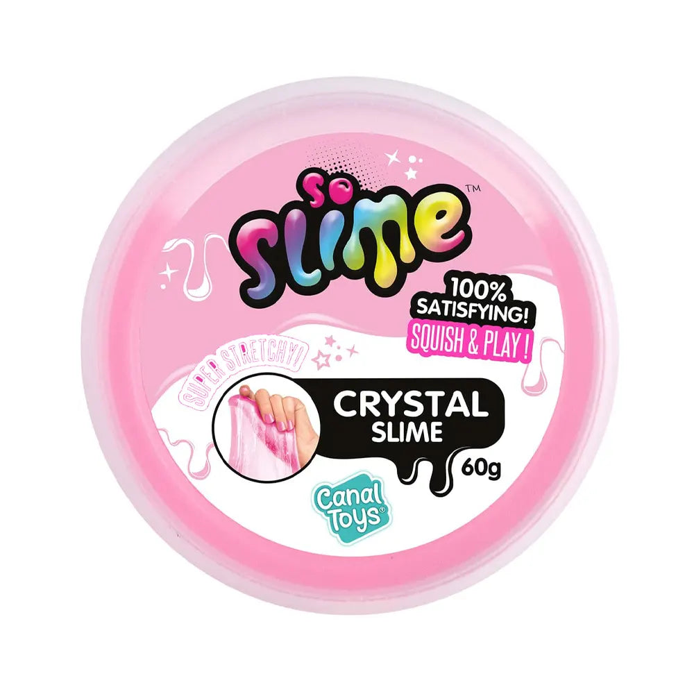 Canal Toys Pot de Slime – Rose Cristal 6A+