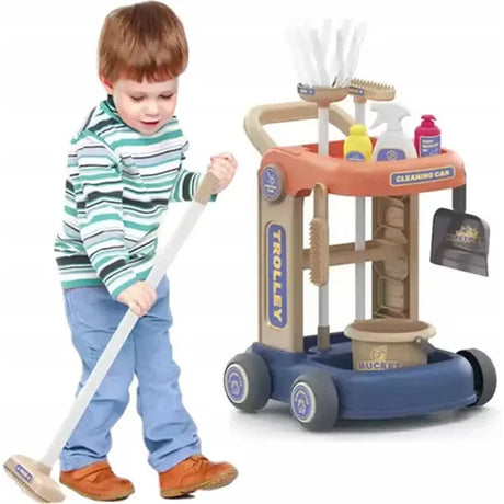 Chariot de Ménage pour Enfants Avec Accessoires - 3A+