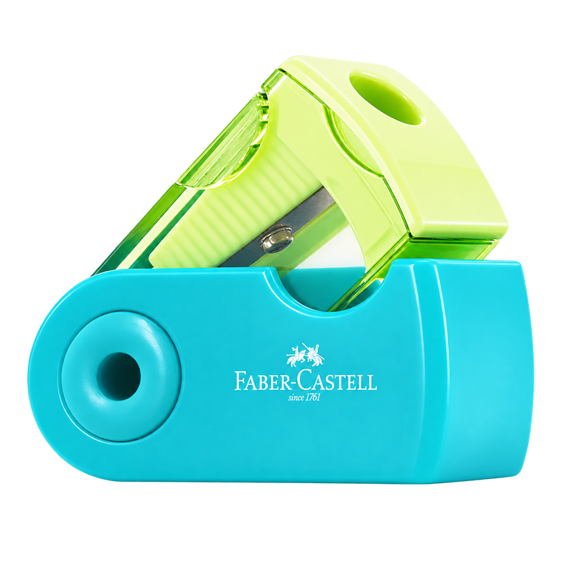 Faber-Castell Taille Crayon Mini Sleeve - Bleu