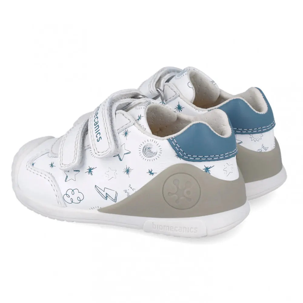 Biomecanics Ergonomic Baby Shoes – Starry Night White