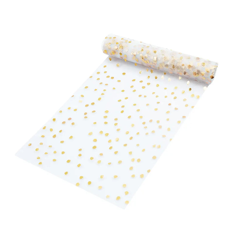 Tinoaly 3 Pièces Nappe à Nœuds Coquette Imperméable - Décoration Fête D'Anniversaire Et Enterrement De Vie De Jeune Fille (Fond Blanc)