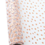 Glitter Table Runner 30 x 300 cm - Rose Gold