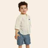 Camisa para Niño Moon – Blanca