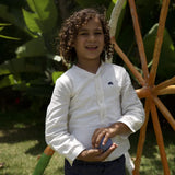 Camisa para Niño Moon – Blanca