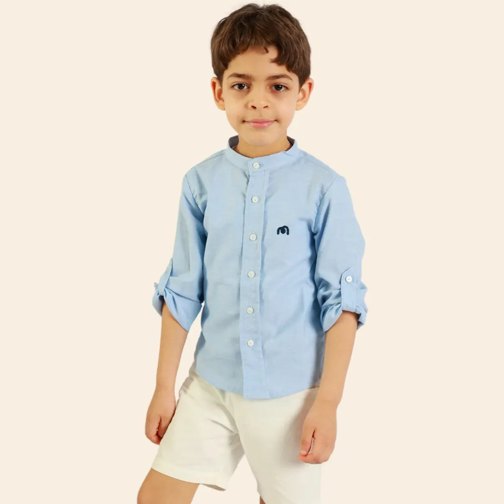 Camisa para Niño Moon – Azul Cielo