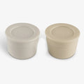 Citron Lot de 2 Mini Boîtes à Sauce 16 ml – Light Grey et Cream