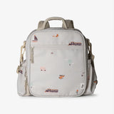 Citron Insulated Lunch Bag with 2 Bottle Holders - Vehicles