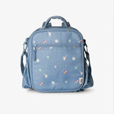 Citron Insulated Lunch Bag with 2 Bottle Holders - Blue Spaceship