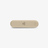 Citron Set de Couverts avec Étui en Silicone – Beige