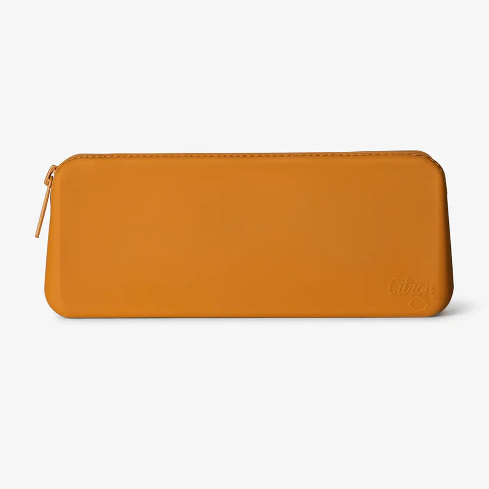 Citron Set de Couverts en Acier Inoxydable avec Pochette – Caramel