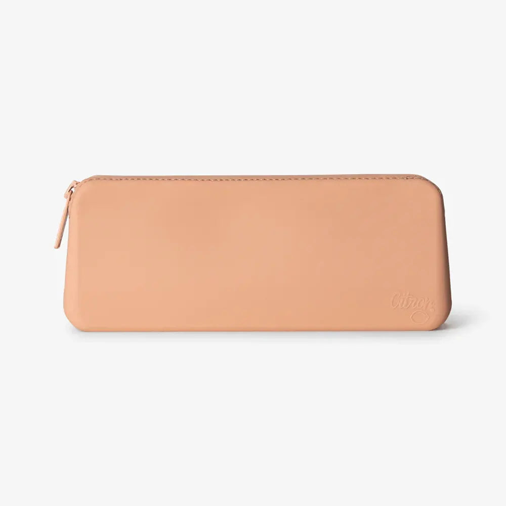 Citron Set de Couverts en Acier Inoxydable avec Pochette – Rose Poudré