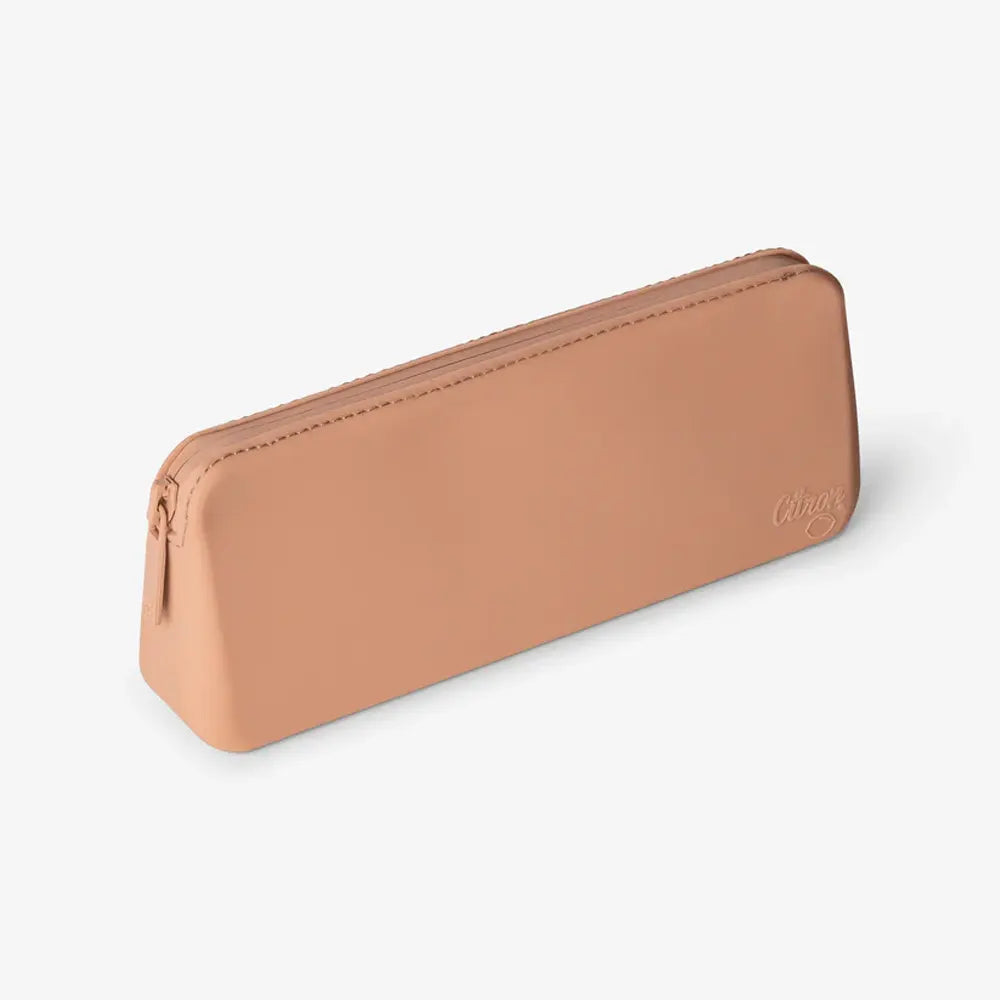 Citron Set de Couverts en Acier Inoxydable avec Pochette – Rose Poudré