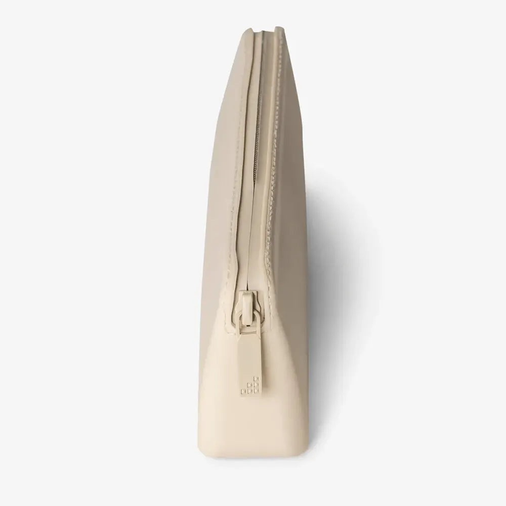 Citron Set de Couverts en Silicone avec Pochette - Beige