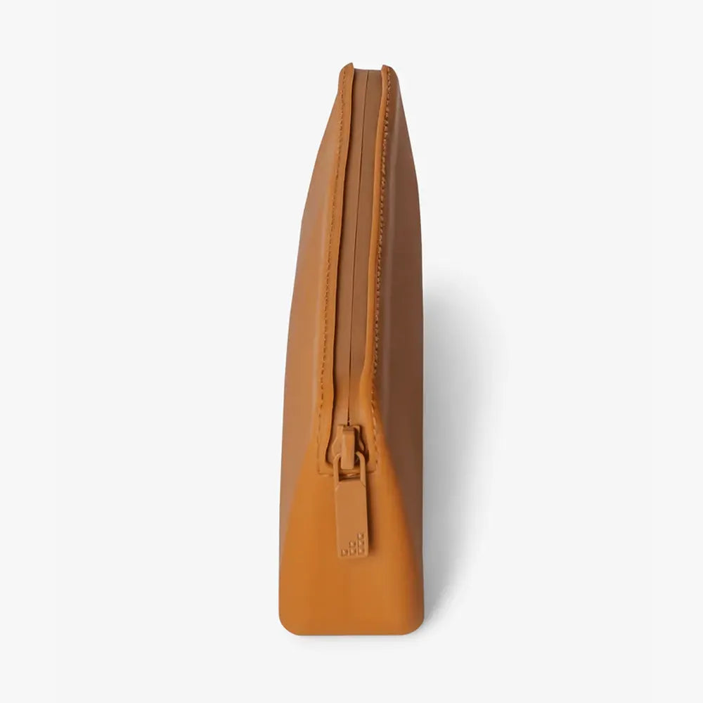 Lemon Silicone Cutlery Set with Pouch - Caramel