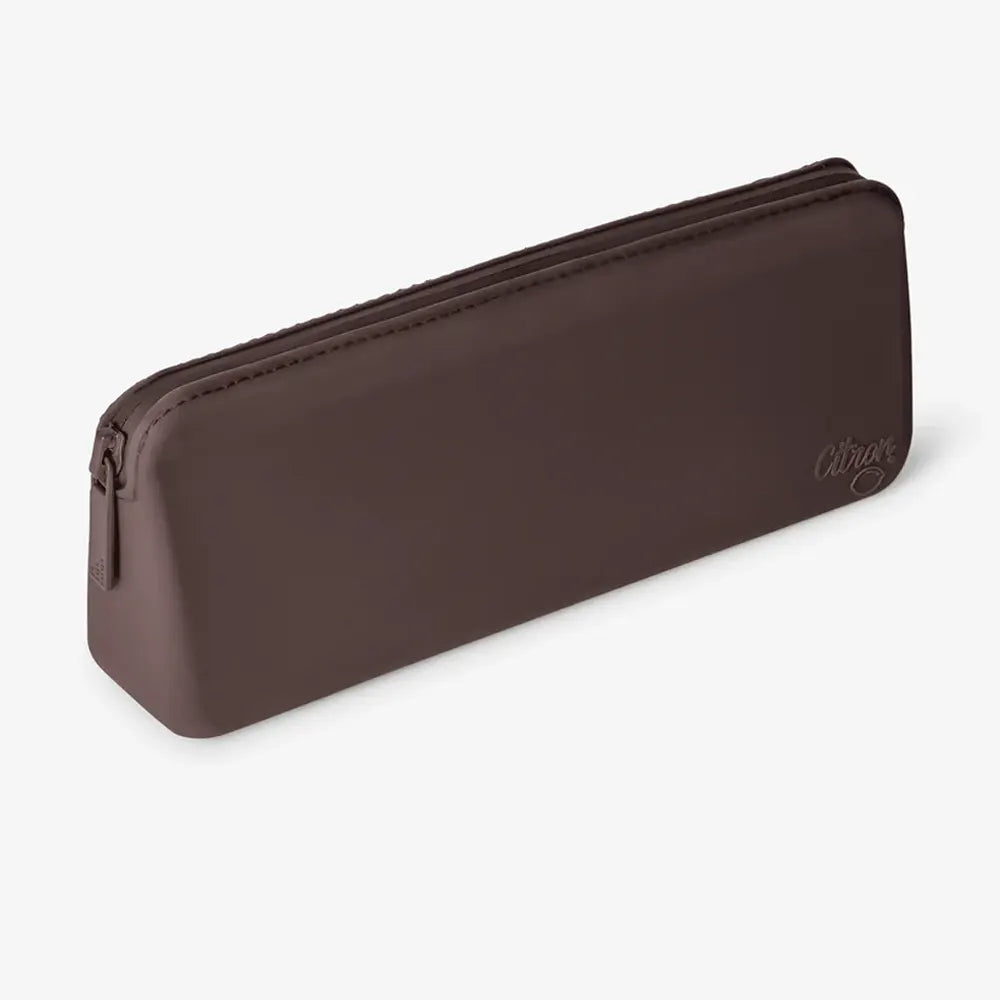 Citron Set de Couverts en Silicone avec Pochette - Véhicules Prune