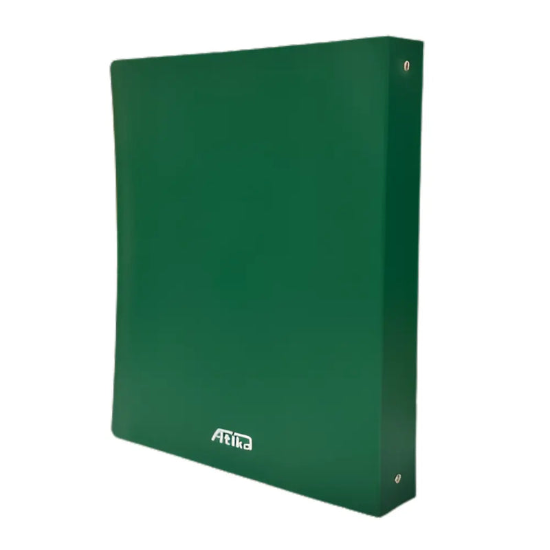 Atika Classeur Eco A4 en Polypropylène avec 4 Anneaux - Vert