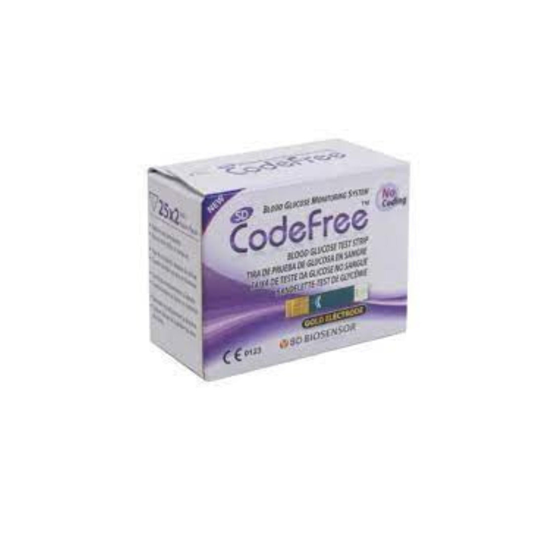 CodeFree 50 Bandelettes de Glycémie
