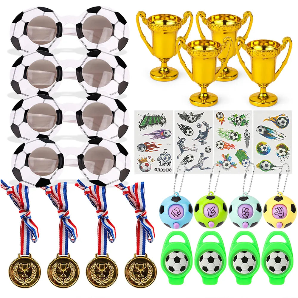 Lote de 24 Accesorios de Juego de Fútbol – 3A+
