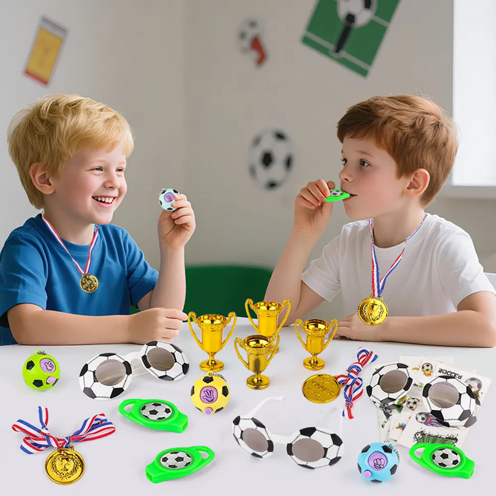 Lote de 24 Accesorios de Juego de Fútbol – 3A+