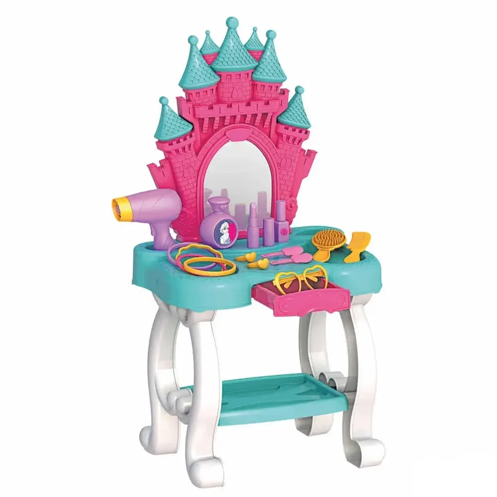 Dede Tocador castillo de Frozen: El reino del hielo con accesorios - 3A+