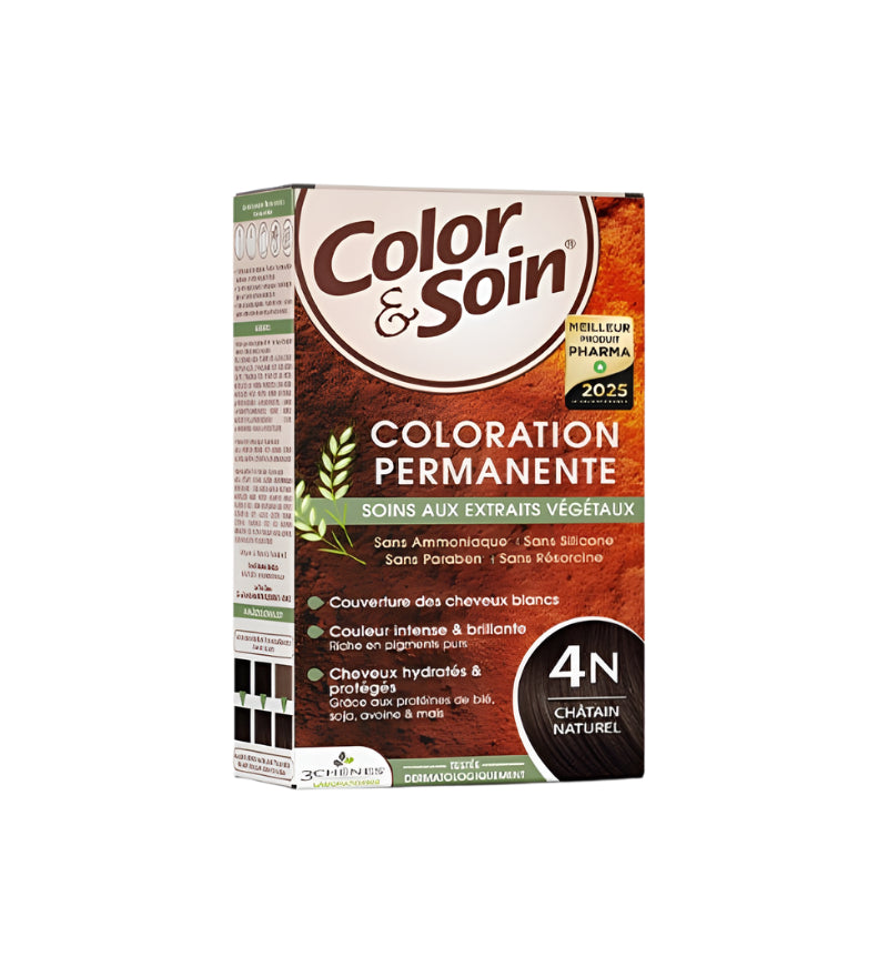 Color & Soin Hair Color Brown Ice 4A