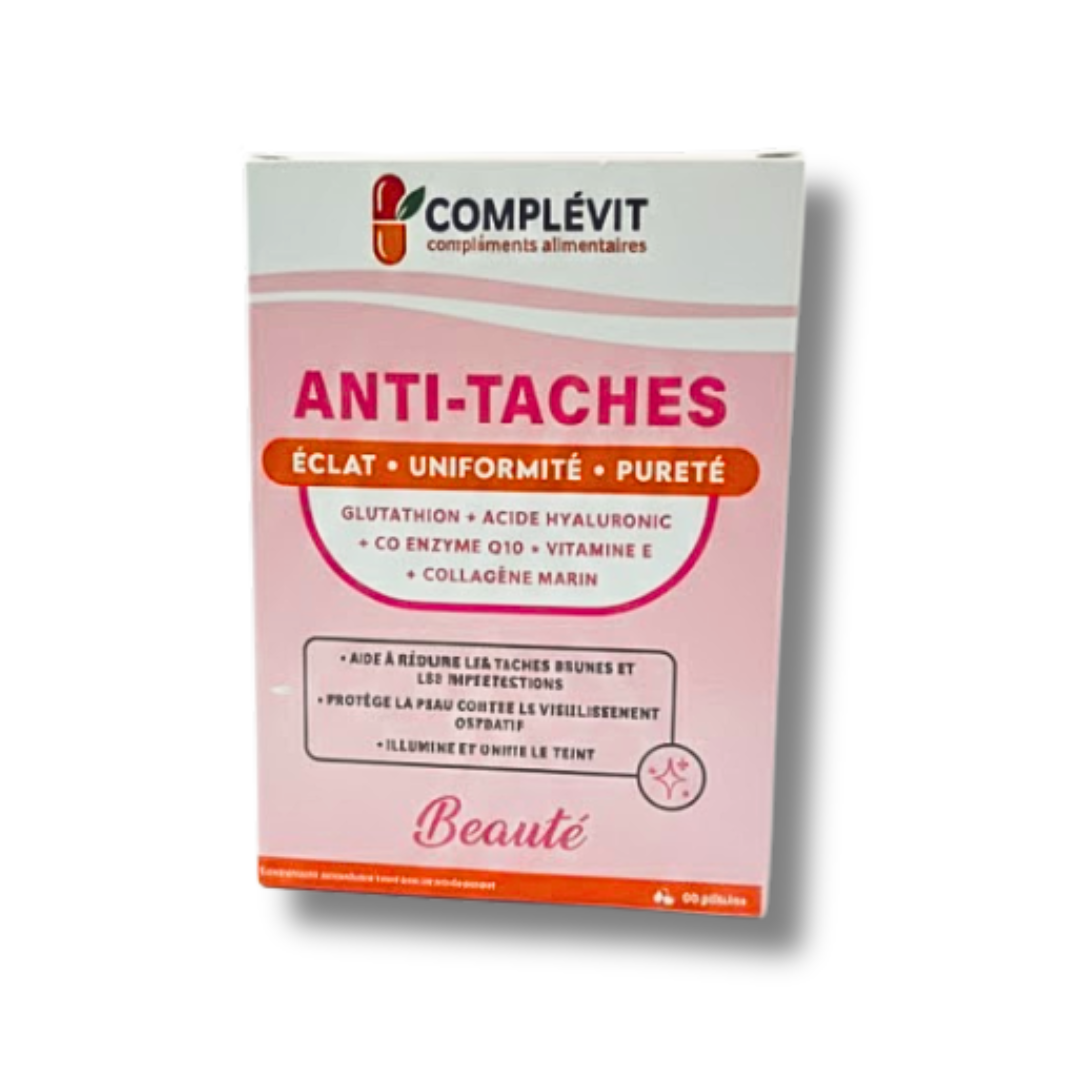 Boîte de compléments alimentaires Complevit Anti-Taches 60 gélules