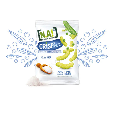 N.A ! Chips crisp'peas 50g - Sel de Mer