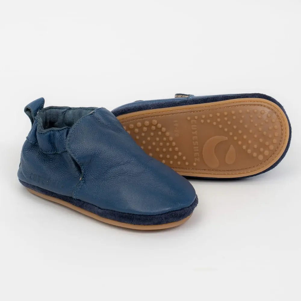 Cuteshez Básico Piel - Azul Graneado