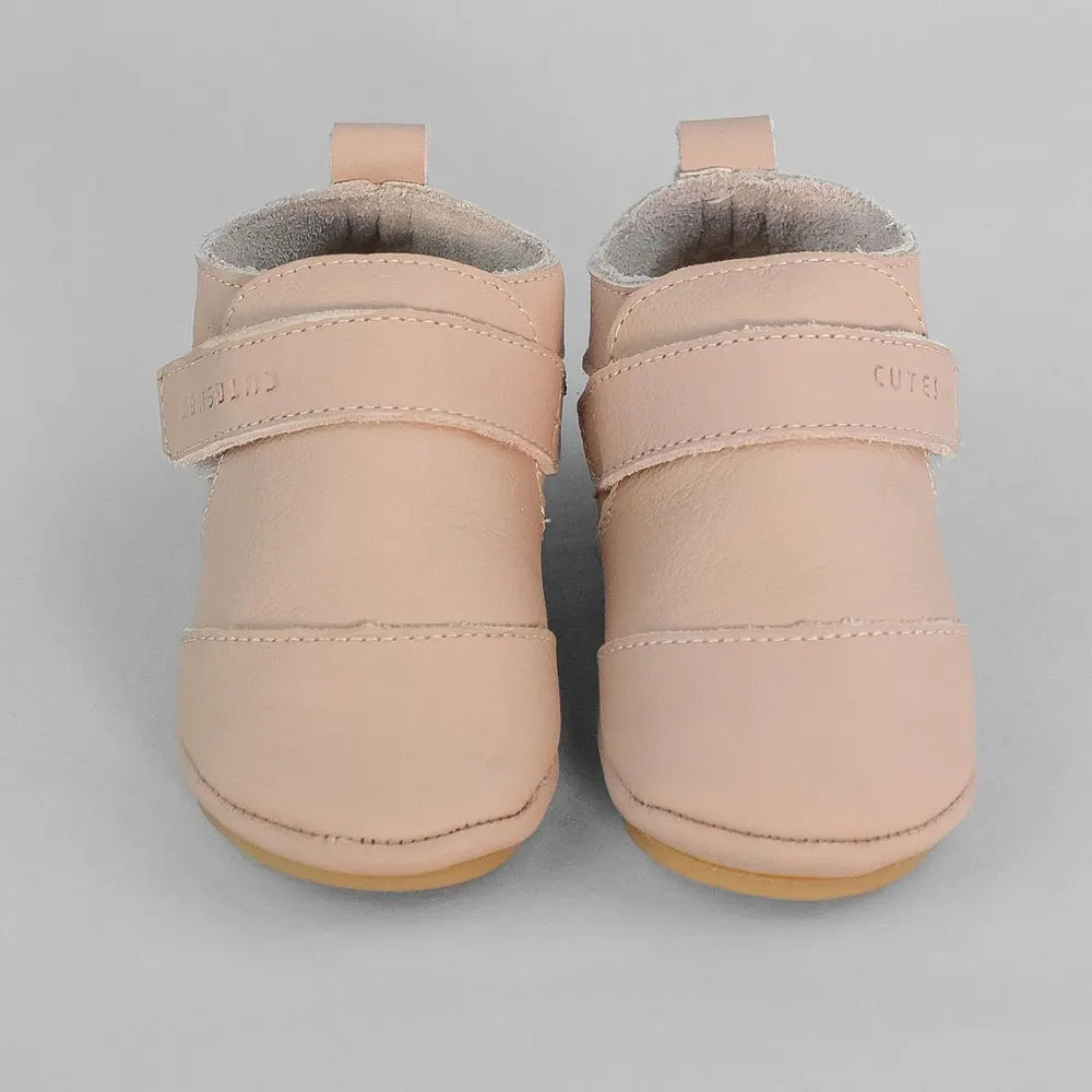 Cuteshez Baby Leather Slippers GO Model – Pink
