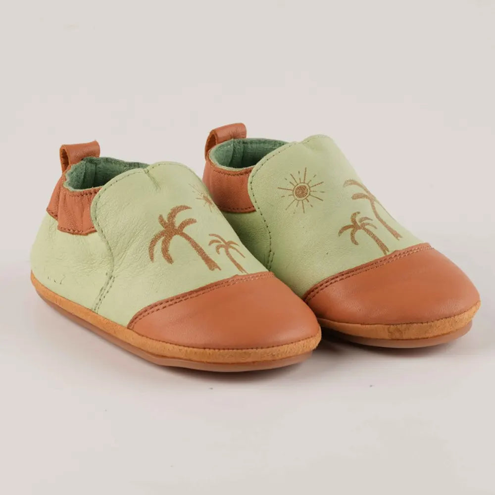 Cuteshez Patucos Bebé Piel – Palmera Verde