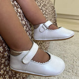 Cuteshez Escarpin Cuir - Blanc Dentelle