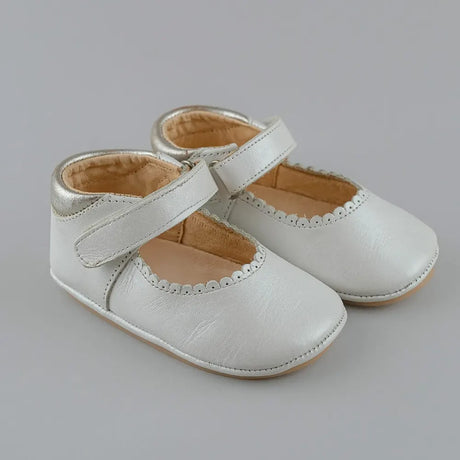 Cuteshez Escarpin Cuir - Blanc Dentelle