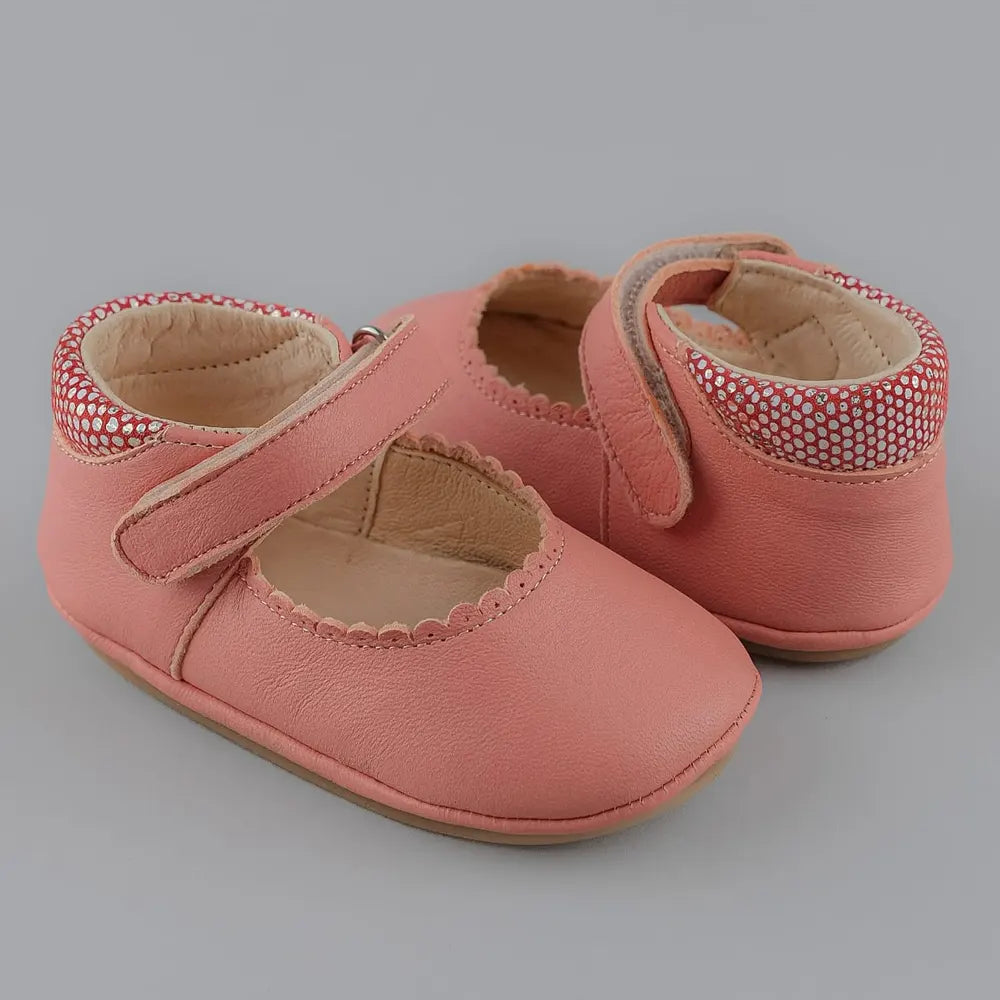 Cuteshez Escarpin Cuir - Saumon