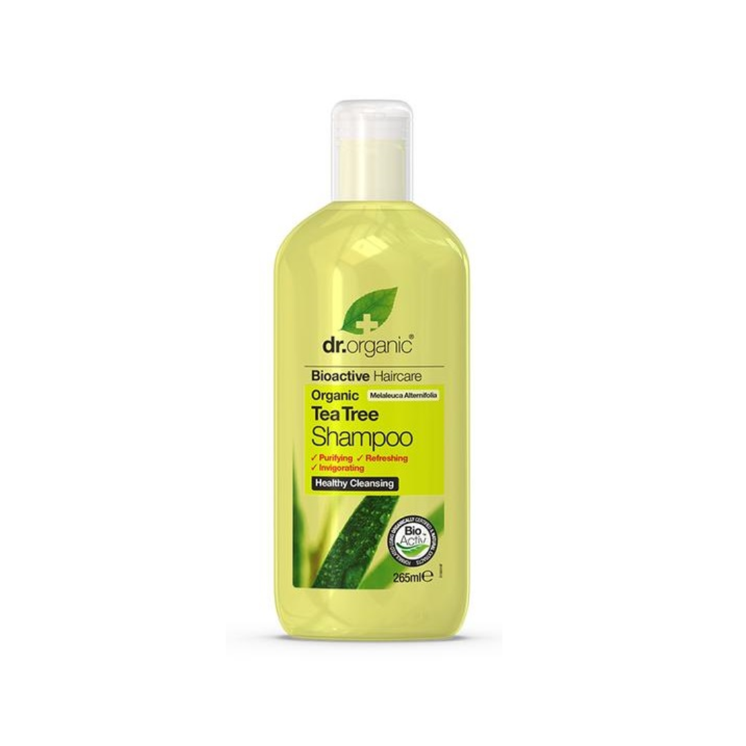 Dr. Organic shampooing arbre à thé 265 ml – flacon