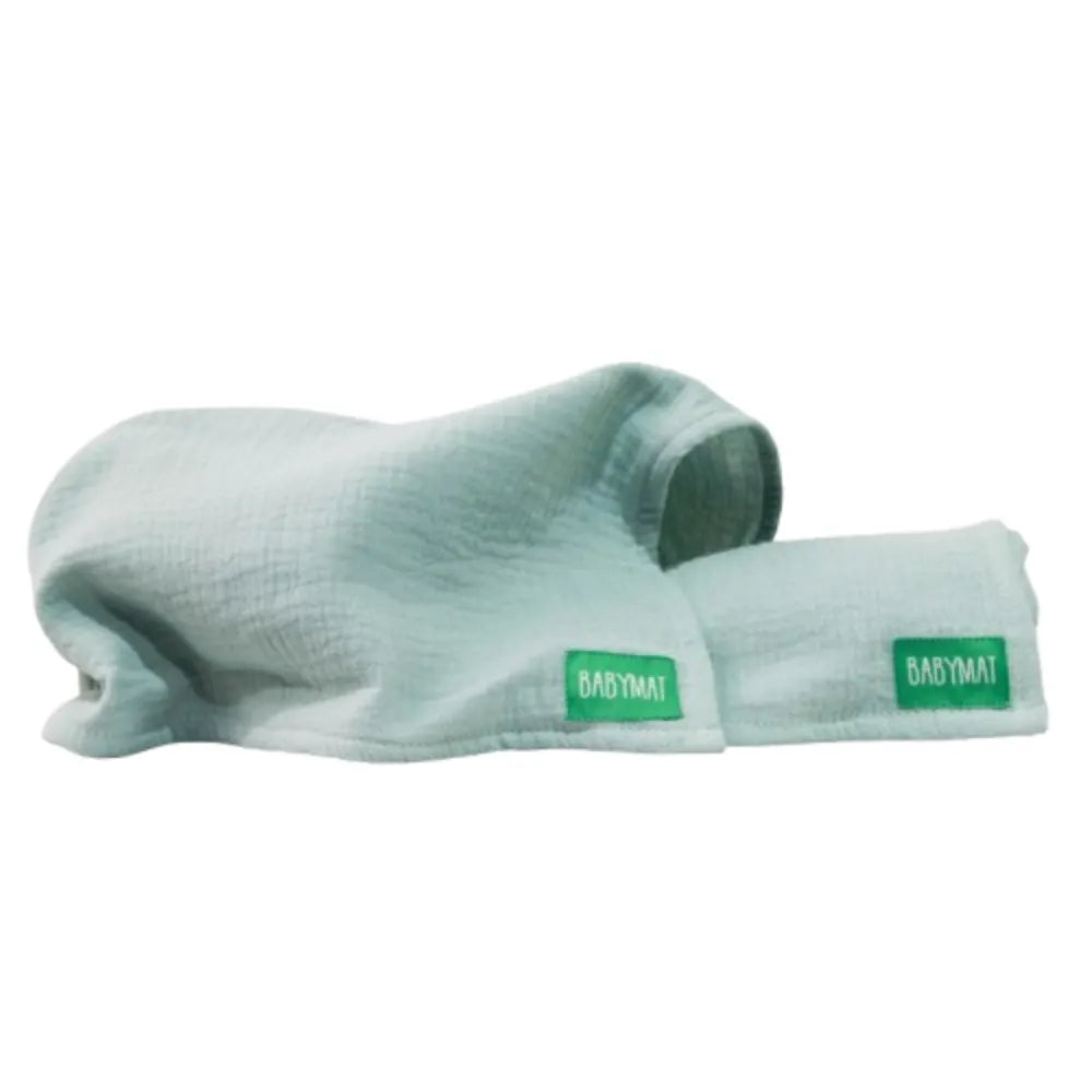 Duo de Langes Babymat - Vert Pale