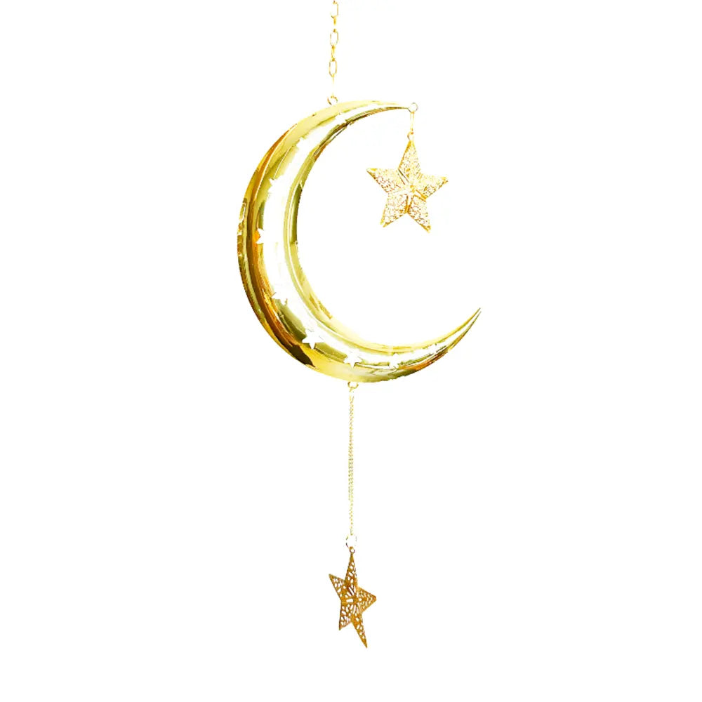 Décoration Suspendue Lune – 20 x 65 cm