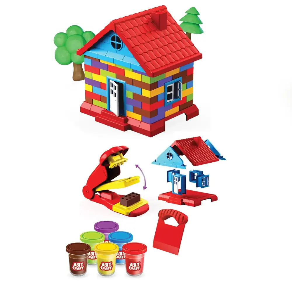 Dede Modeling Clay House Set - 3Y+