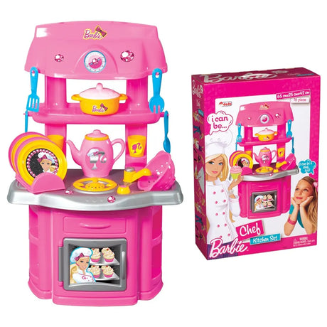 Dede Coffret de Cuisine Barbie Chef - 3A+