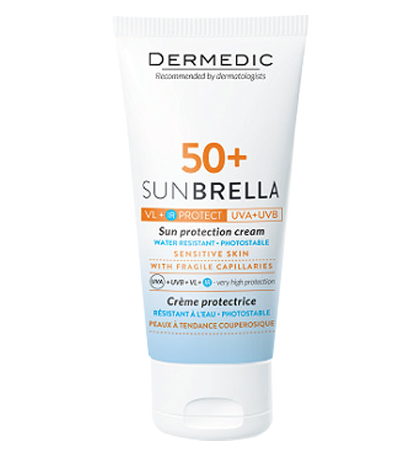 Dermedic Sunbrella Cream Spf50+ Sensitive Skin for Rosacea 50ml