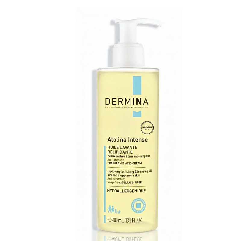 Dermina Atolina Intense Huil Lavante Relipidante 400ml