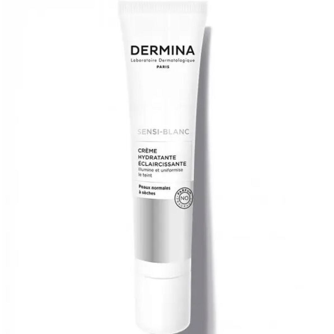 Dermina Sensi-Blanc Fluide Hydratant Éclaircissant 40 ml