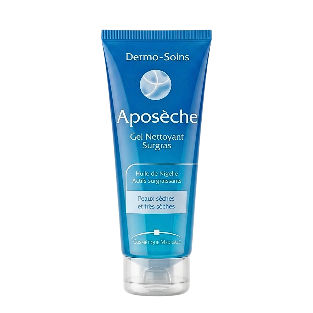 Dermo-Soins Aposeche Gel Nettoyant Surgras 200 ml – flacon