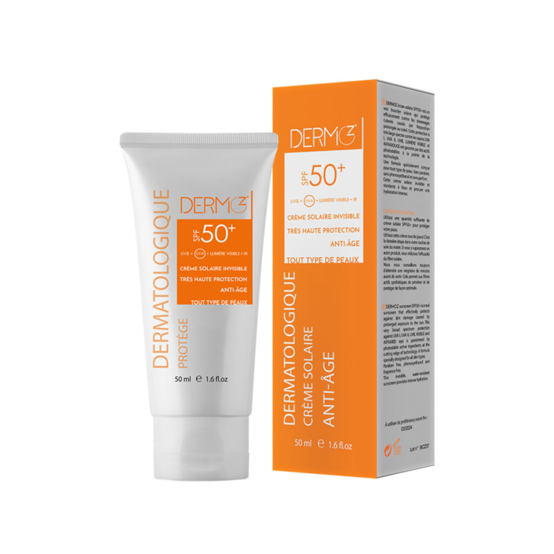 Dermoz Écran Solaire Invisible SPF50+ 50ml