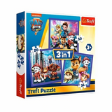 Trefl 3-in-1 Paw Patrol Ready for Action Puzzle - 3A+