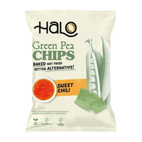 Halo Green Pea Chips Sweet Chili - 50g