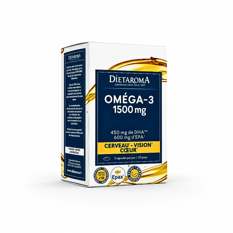 Dietaroma أوميغا 3 ‏1500 ملغ – 60 كبسولة