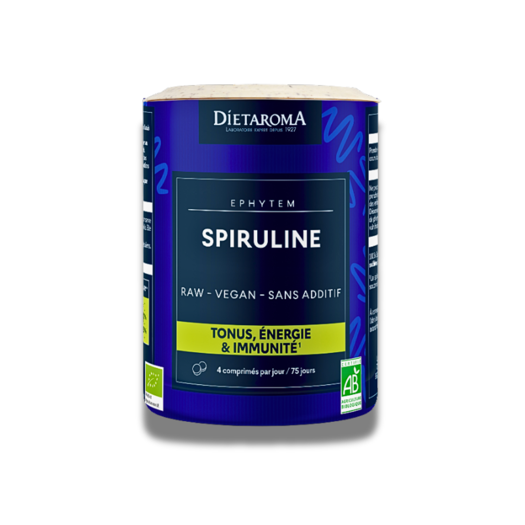 Dietaroma Spiruline Bio 300 comprimés – boîte