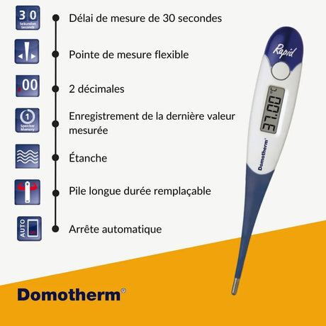 Domotherm Thermomètre Domotherm Thermomètre Rapid 