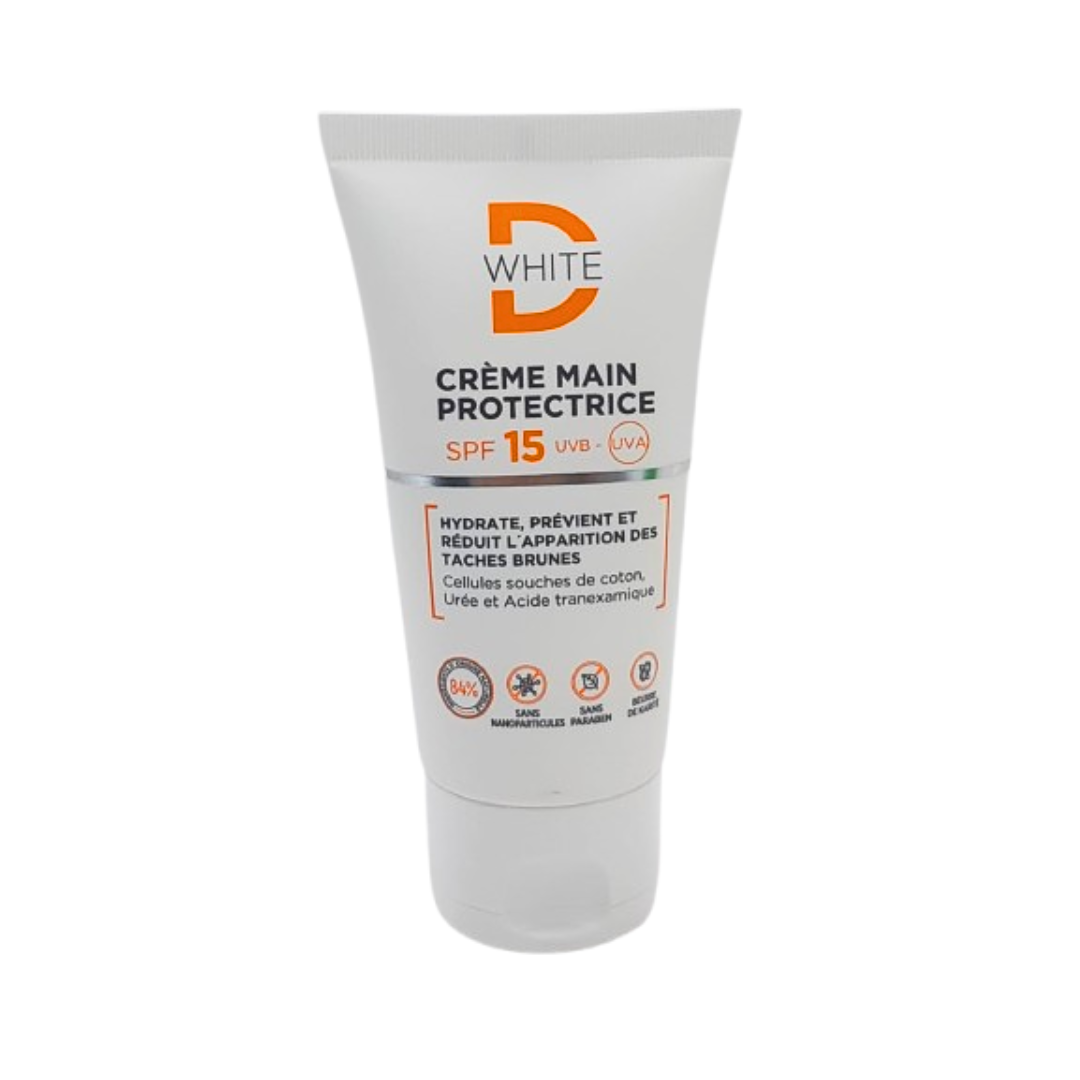 Tube Dwhite Crème Mains Protectrice SPF15 50 ml